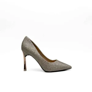 Zapatos De Fiesta Purpurinas Mujer