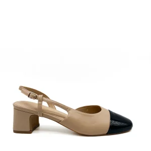 Zapatos Salón Punta Negra