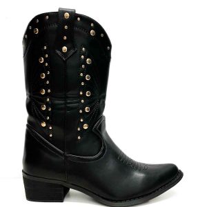Botas Camperas Tachuelas Mujer
