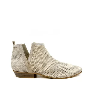 Botín Ganchillo Beige Corina m4118